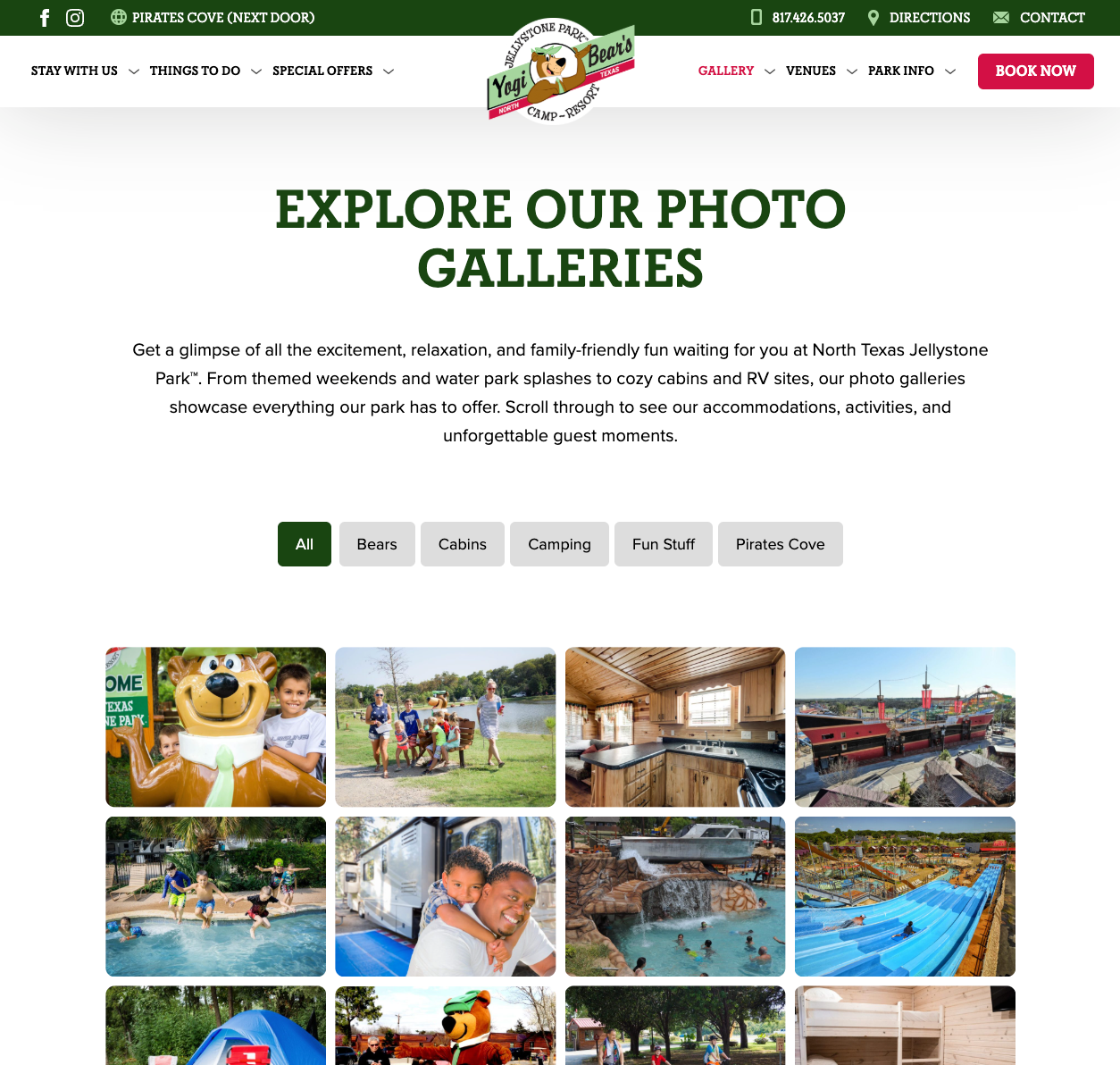 Let the photos do the booking.